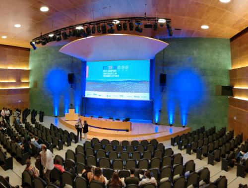 AXA Auditorium for European Conference on Termoelectricity in Barcelona