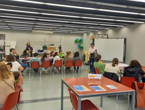 Taller al MNACTEC amb públic