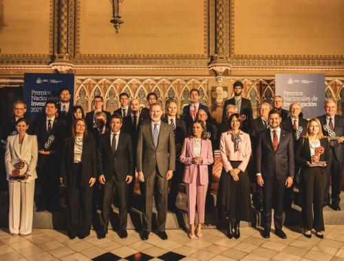 Foto de grupo de los Premios Nacionales de Investigación 2023