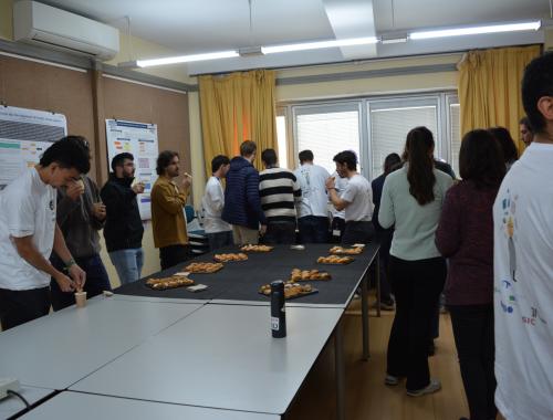 Sesión de pósters en cofee break de Young Researchers Day