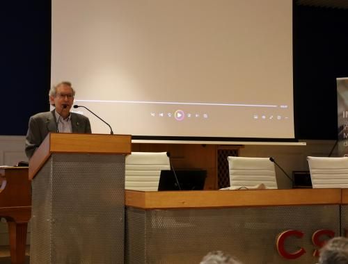 Joan Bausells interviene en acto de homenaje a Emilio Lora-Tamayo en Delegación del CSIC