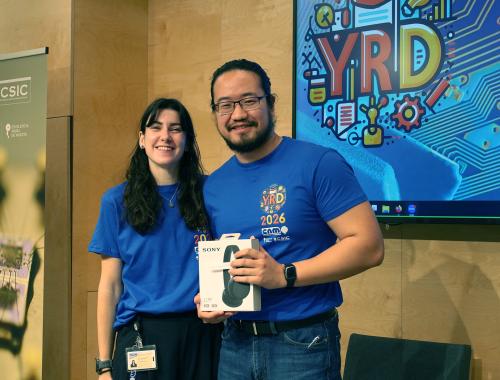 Haowen Hu wins Best Communication at the the 2026 Young Researchers Day