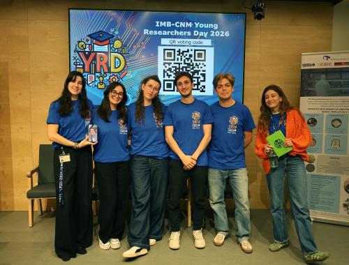 Organization Committee of the 2026 YRD: Carla Riera Llobet, Flaminia Vinci, Carla Blanes, Gabriele Petitto, Florent Dougados, and Orlane Nicolardot