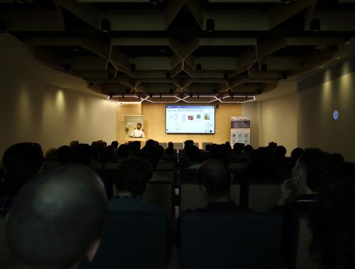 Public during the 2026 IMB-CNM Young Researchers Day
