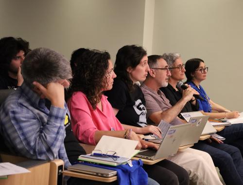 Members of the jury during the 2026 IMB-CNM Young Researchers Day
