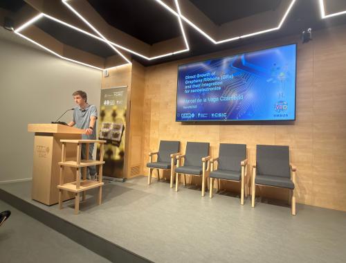 Marcel de la Vega's presentation at the 2026 Young Researchers Day