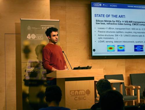 Alejandro Gil's presentation at the 2026 Young Researchers Day