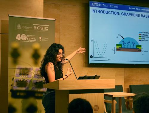 Sandra Perez Jimenez' presentation at the 2026 Young Researchers Day