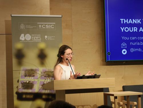 Núria Barrera's presentation at the 2026 Young Researchers Day