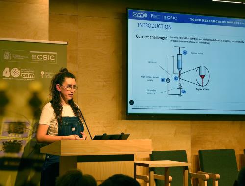 Carla Blanes' presentation at the 2026 Young Researchers Day