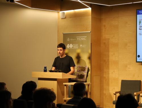 Conrad Ferrer's presentation at the 2026 Young Researchers Day