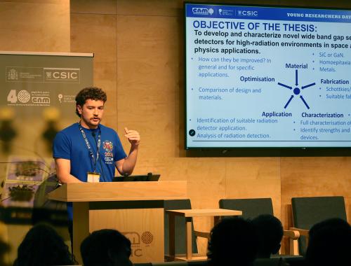 Jack Nickson's presentation at the 2026 Young Researchers Day