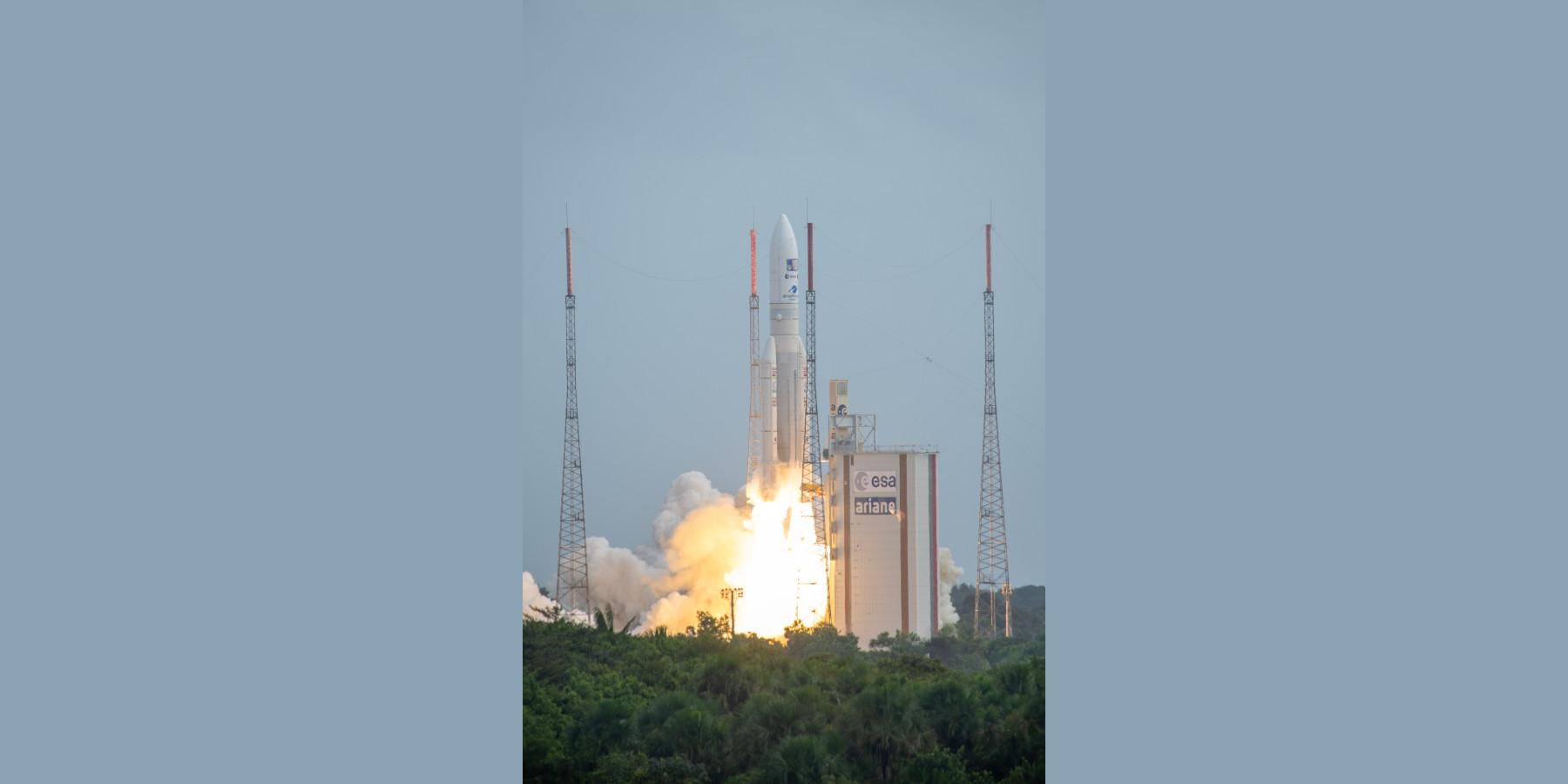 ESA mission JUICE liftoff on April 2023