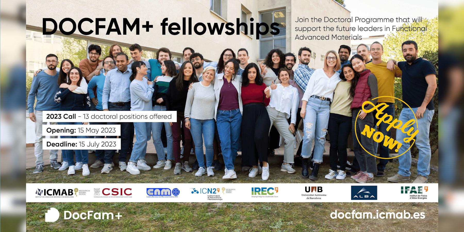 DOCFAM fellowships 2023