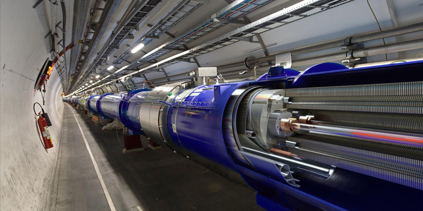 3D cut of the LHC dipole. © 2014 CERN. Dominguez, Daniel: CERN