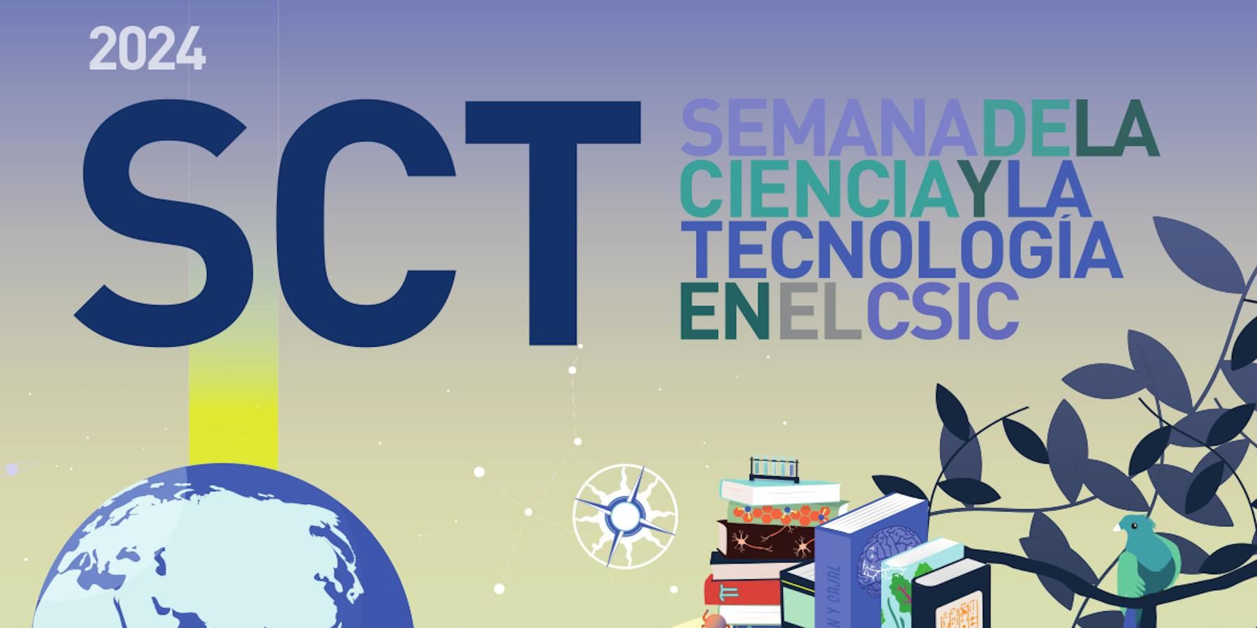 Cartel Semana de la Ciencia y la Tecnología en el CSIC 2024