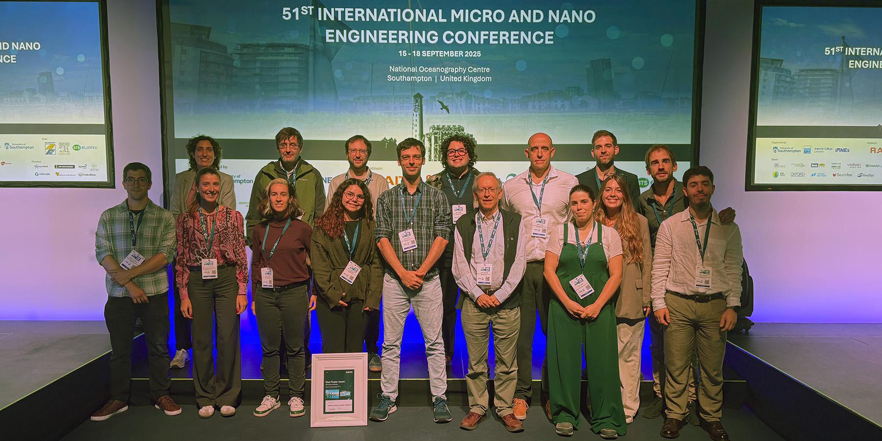 IMB-CNM group picture at the 51st MNE conference in Southampton