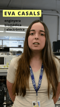 Eva Casals: ingeniera biomédica y electrónica