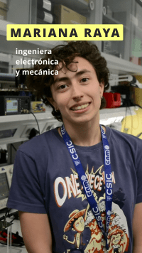 Mariana Raya: ingeniera electrónica