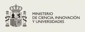 Logo Ministerio de Ciencia, Innovación y Universidades Footer BN