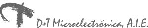 Logo D+T Microelectrónica AIE footer