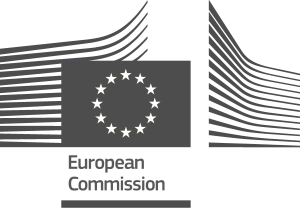 Logo European Commission negative grey
