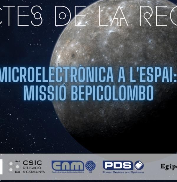 Cartel Objectes de la Recerca Bepi Colombo