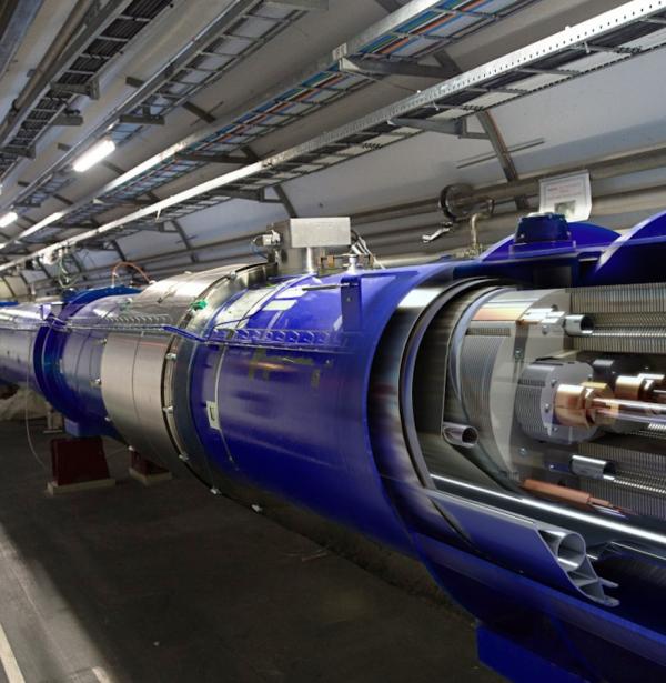 3D cut of the LHC dipole. © 2014 CERN. Dominguez, Daniel: CERN