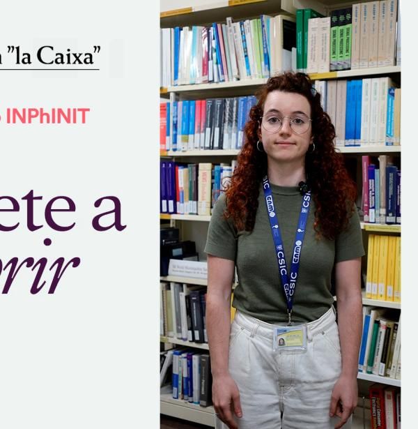 Nerea Alvarez de Eulate, becas inphinit Fundación "la Caixa"